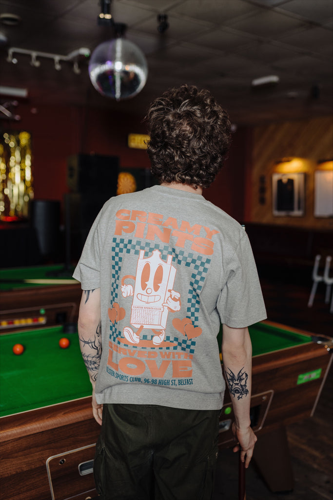 Creamy Pints Heather Grey Tee